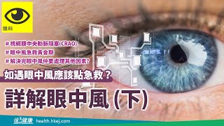 【眼科急症】詳解眼中風（下）