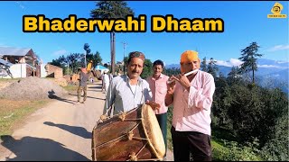 Chotey Daadu ne bajaya Bhaderwahi Dhouns || Bhaderwahi Jatra || Vlog 211