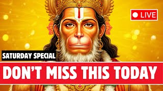 🔴 LIVE 🔴 SATURDAY SPECIAL 🔴 POWERFUL HANUMAN MAHA MANTRAS FOR MONEY, PROSPERITY AND SUCCESS