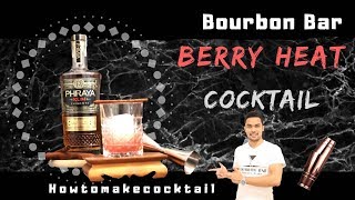 Berry​ Heat​ | Phraya​ Elements​ Rum​ | Cocktail recipe