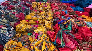 सूरत प्रिंट - वर्क साड़ी के असली मैन्युफैक्चरर |surat saree manufacturer and wholesaler |