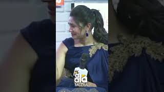 krithi shetty cried on live interview | trendig news telugu | aala media | shorts