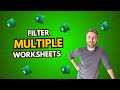 Excel FILTER Function Across Multiple Worksheets!