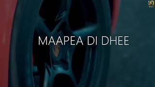 Maapea Di Dhee Inder Chahal (Official Music Video) New Punjabi Song 2019