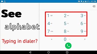 How to typing in dialer pad || Type alphabet || Fast Searching name || without apps || #3