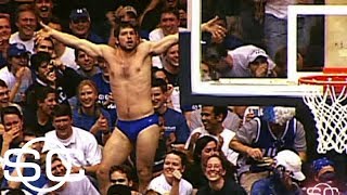 [Archives] Duke's Speedo Guy distracts UNC player at FT line, becomes a legend | SportsCenter | ESPN