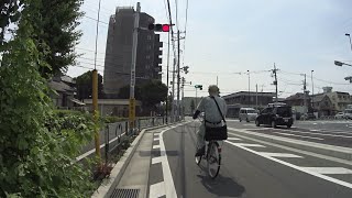 【自転車車載】葛飾小菅郵便局〜ローソンストア100千住新橋店(2017/06/20)