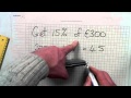 Calculating VAT Calculating VAT