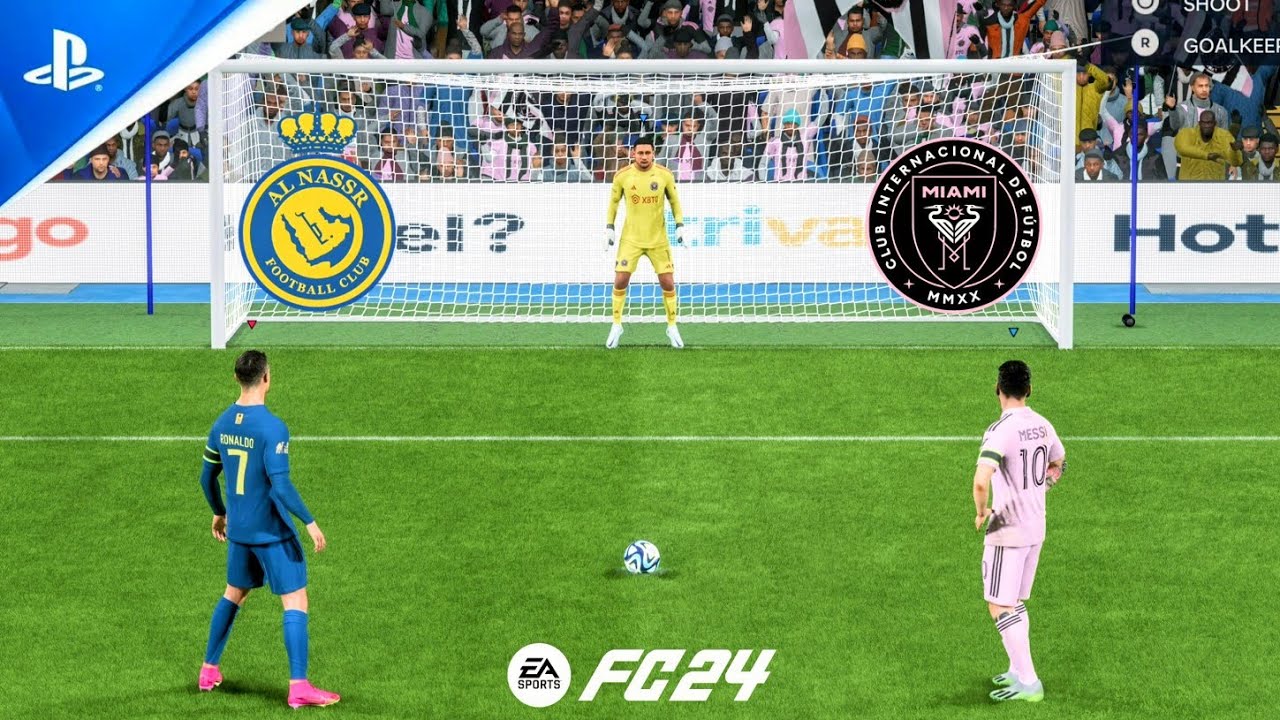 Al Nassr Vs Inter Miami | Ronaldo Vs Messi | EA SPORTS FC 24 | Penalty ...