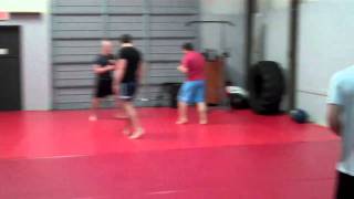 ETA MMA seminar- guys practicing