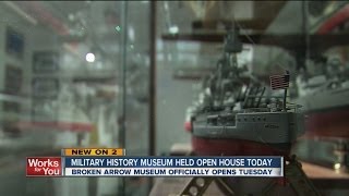 Broken Arrow's Military History Museum held open house, official opening set for Tuesday