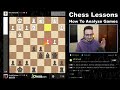 how to analyze your chess games