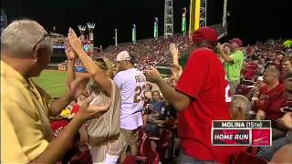 2012/07/15 Molina's solo homer