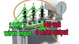 11kv 3 wire to 4 wire 440 v