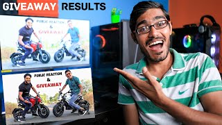 Mini Electric Bike Giveaway Results
