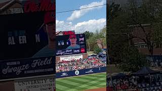 Ole Miss Baseball Starting Lineups