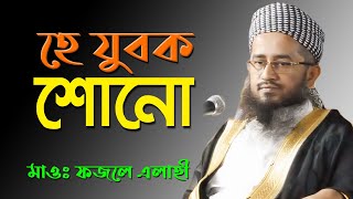 হে যুবকরা শোনো | Listen, young man | Mawlana Fozle Elahi | BADSHA TV |