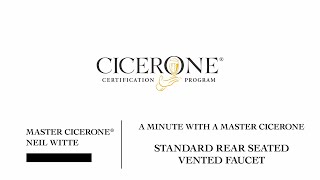 Minute with a Master Cicerone - Faucet