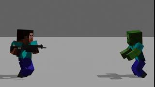 Minecraft Muzzle Flash Test