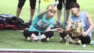 110827 WooKey(Woohyun+Key) Part1@Idol Sports Day