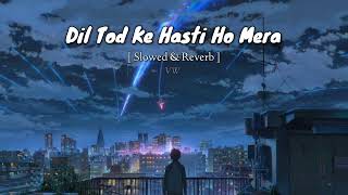 Dil Tod Ke Hasti Ho Mera Slowed & Reverb Song | VW Lofi | Old Is Gold