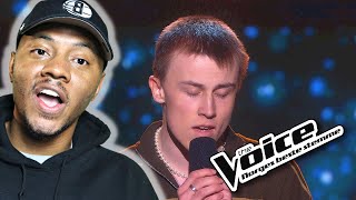 AMERICAN REACTS To Isak Øvrevold | Break My Heart Again Blind auditions | The Voice Norway 2023