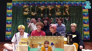 BTS reaction to “Butter” MV | BANGTAN