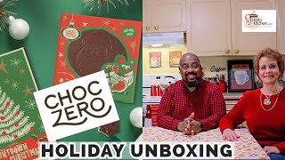 Choc Zero Special Holiday Treats! Unboxing, Taste Test #choczero