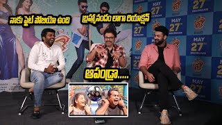 See How Venkatesh Imitates Brahmanandam | Varun Tej | F3 Movie Team Interview | Rainbow TV