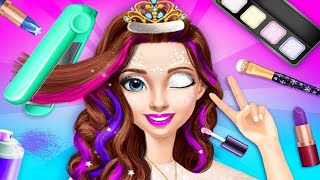 💞Fun Girl Care Kids Game -   Princess Gloria Makeup Salon - Frozen Beauty Makeover Games For Girls