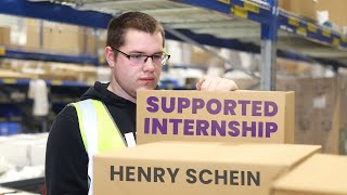 Supported Internships with Henry Schein