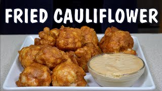 How to Make Egyptian Style Fried Cauliflower with Tahina Sauce | قرنبيط وطحينة | The Egyptian Cook