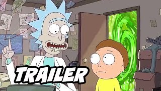 Rick and Morty Season 4 Trailer - Evil Morty Scene and Interview Breakdown