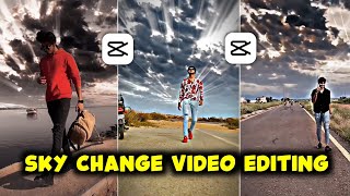 Sky Change Video Editing in Capcut App || Video Ka sky Kaise Change Karen Capcut App Se