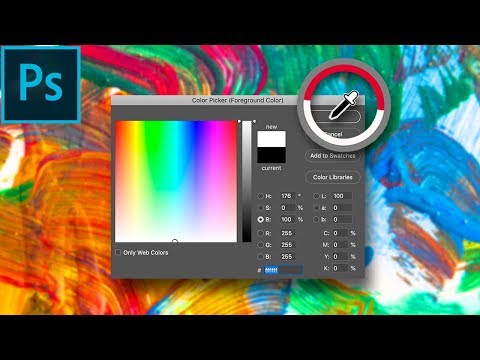 Освоение инструментов выбора цвета в Adobe Photoshop CC! (Как / Учебное пособие)