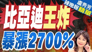 中國汽車5月在英銷量全面成長! 比亞迪漲幅近27倍｜比亞迪王炸 暴漲2700%｜【盧秀芳辣晚報】精華版 @中天新聞CtiNews