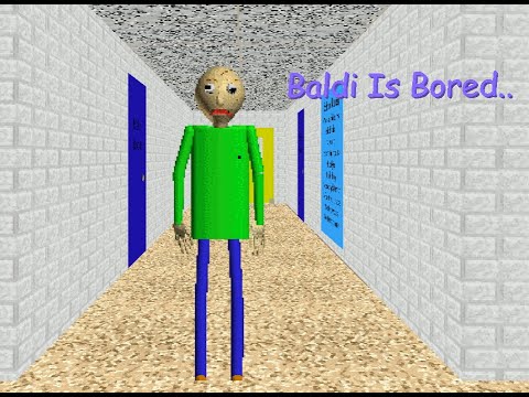 Baldi Is Bored Baldi S Basics Mod Youtube