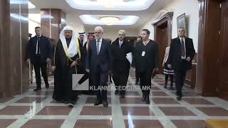 Takim i Kryeparlamentarit Xhaferi me Sh.T. Abdullah bin Muhamed Al Sheikh | Klan Macedonia