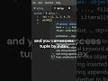 How To  Access Tuple In Python #shorts #short #ytshorts
