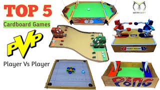 Top 5 Cardboard Games Player Vs Player