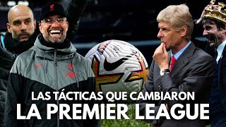 LAS 4 REVOLUCIONES TÁCTICAS QUE CAMBIARON LA PREMIER LEAGUE