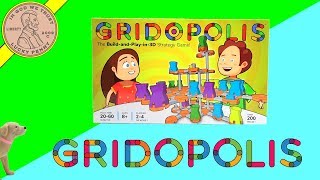 How To Play The Game Gridopolis Build-and-Play-in-3D Strategy Board Game