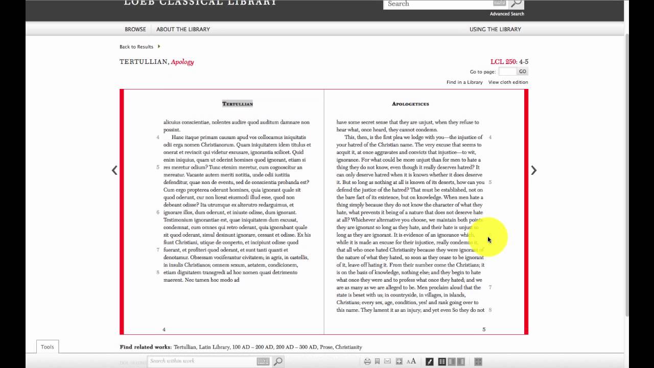 Using Digital LOEB Classical Library - YouTube