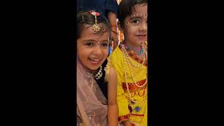 Bansi bajaiya raas rachiya #Vrandavanvibes #trending #krishna  #risingstarinternationalschool