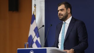 Eνημέρωση πολιτικών συντακτών από τον Κυβερνητικό Εκπρόσωπο Παύλο Μαρινάκη