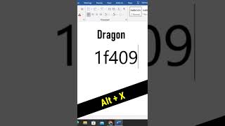 MS word Dragon🐉 logo create tips \u0026 tricks!!  #shorts #msword