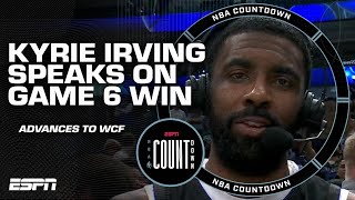 'Do you REALLY want to go to a Game 7 in OKC?' - Kyrie on his speech to the Mavs