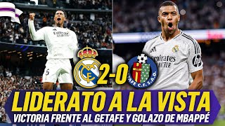 🔴 VICTORIA del REAL MADRID en el BERNABÉU 🔥 GOLAZOS de MBAPPÉ y BELLINGHAM contra el GETAFE