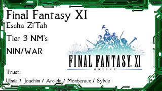 FFXI - Geas Fete Escha Zi'Tah Tier 3 NM's Ninja Solo w/ Trust