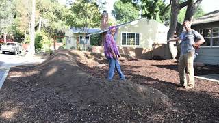 Building a Hugelkultur Berm for a California Native Garden